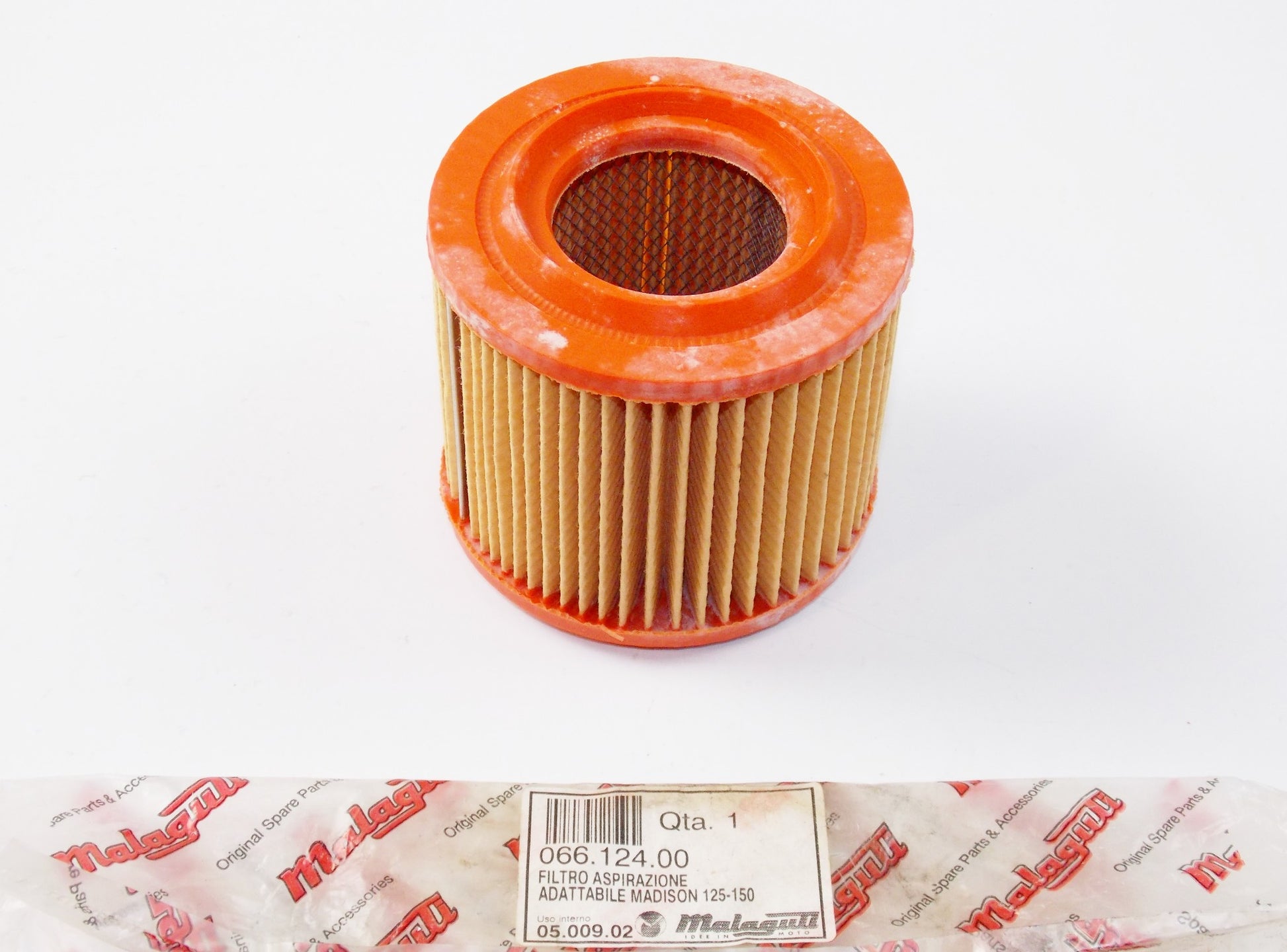 NOS OEM MALAGUTI MADISON 125-150 F12 MAX 125 EURO 2 AIR FILTER 066.124.00 - MotoRaider