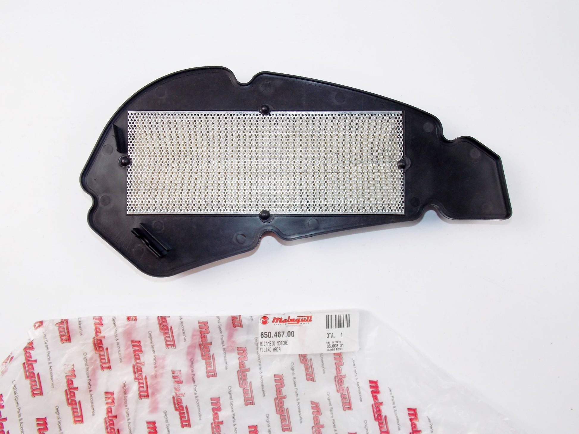 NOS OEM MALAGUTI CENTRO 160 - 4T I.E. EURO 3 AIR FILTER 650.467.00 - MotoRaider