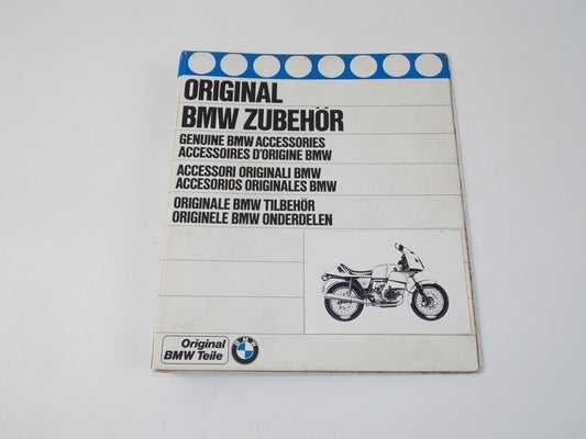 1980's BMW DEALER BINDER MANUAL HOLDER GENUINE ACCESSORIES R45 R60 R80 R90 GS80 - MotoRaider