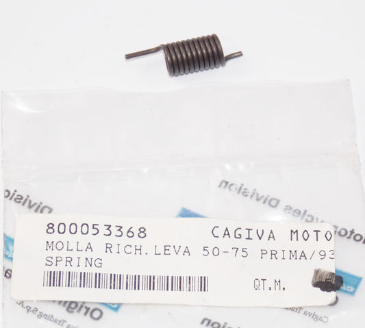 NOS OEM CAGIVA 1993 PRIMA LEVER SPRING 50-75 800053368 - MotoRaider