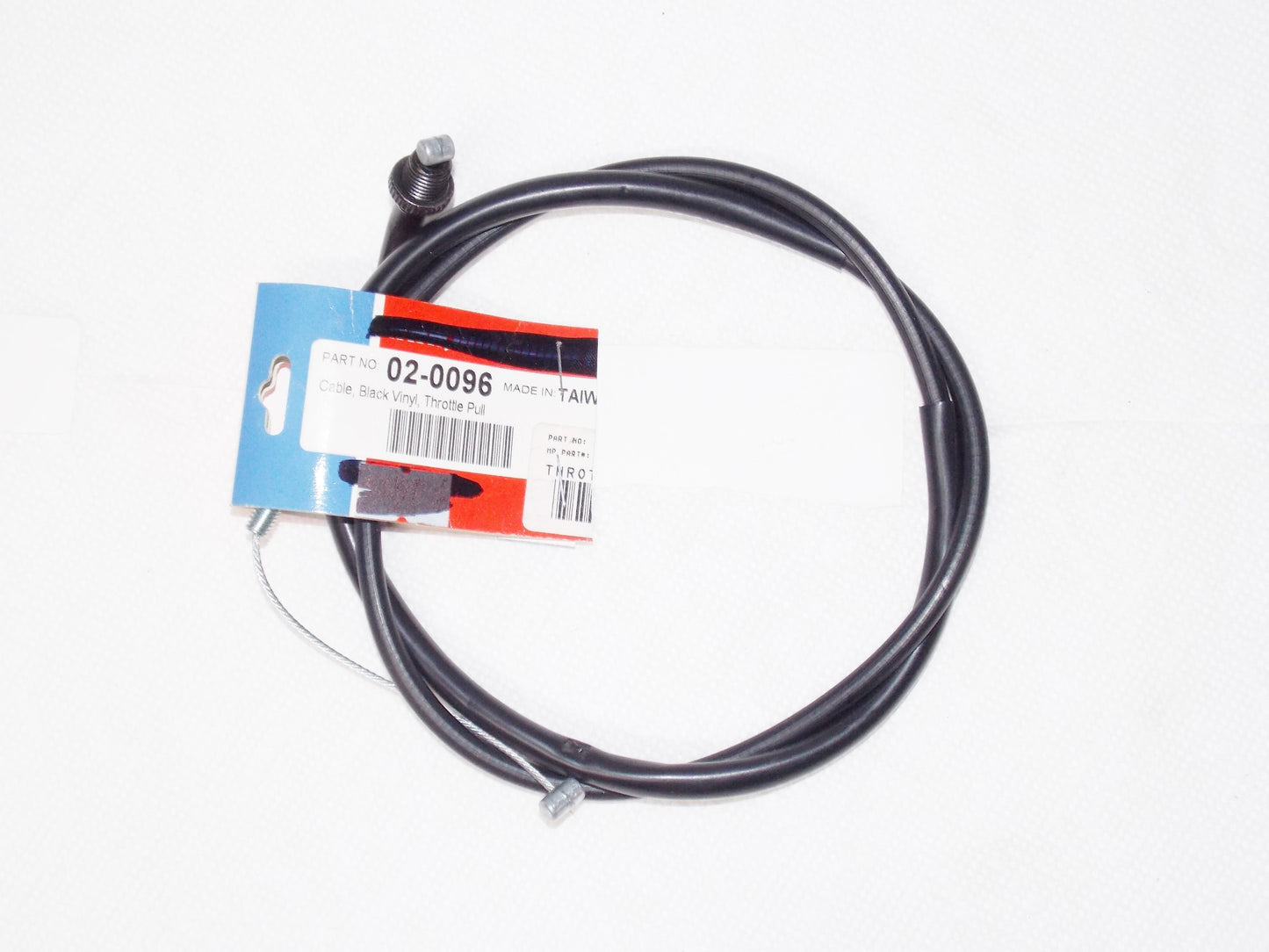 NOS BLACK VINYL PULL THROTTLE CABLE HONDA 1984-88 VF1100C VT700C VT800C #02-0096 - MotoRaider