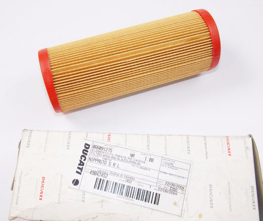 NOS OEM DUCATI 1987 ALAZZURRA 350/400/650/650 USA AIR FILTER 066091275 - MotoRaider