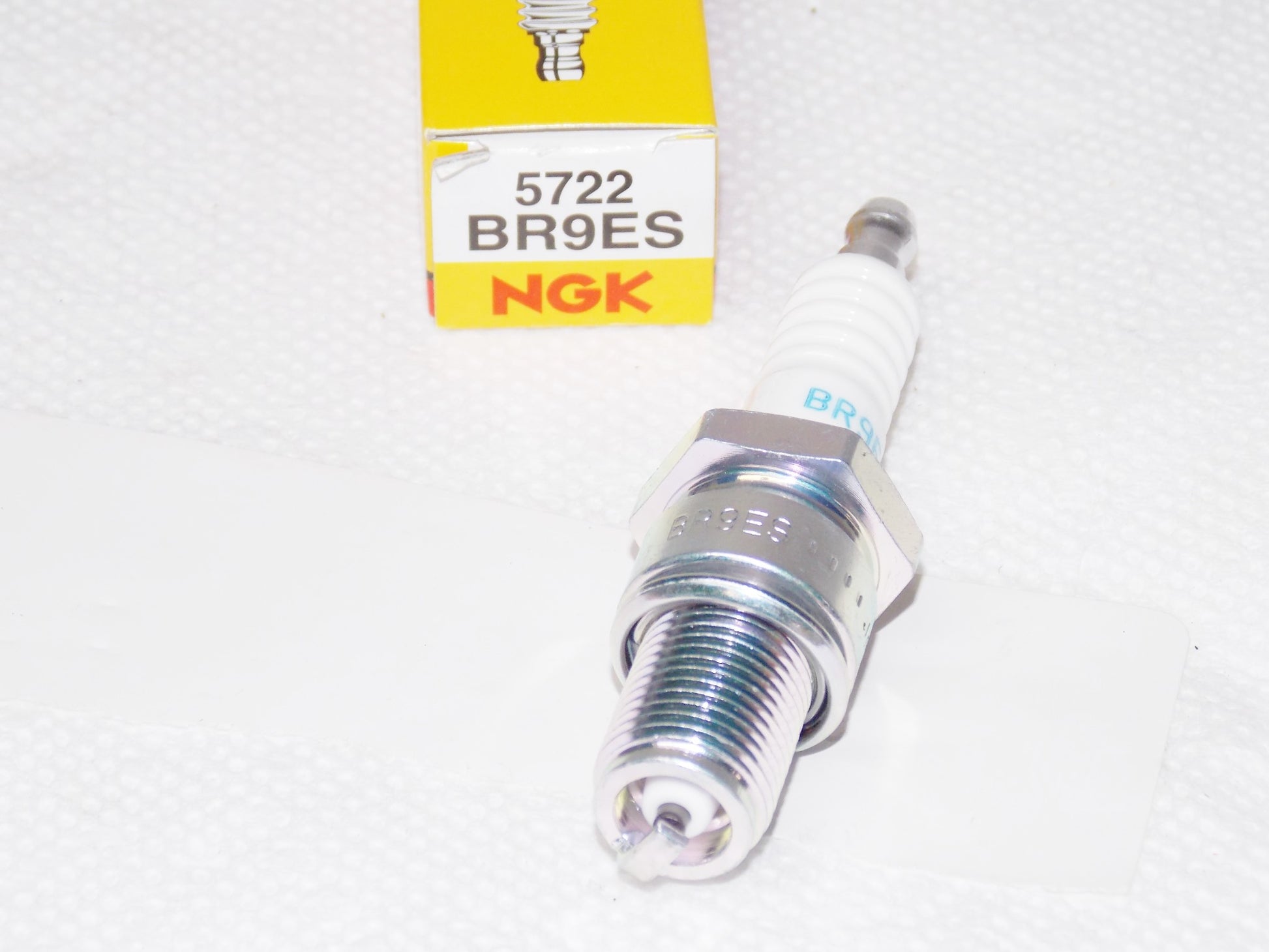 NOS NGK 5722 BR9ES SPARK PLUG HONDA 1984-1986 ATC250R KAWASAKI HONDA HUSQVARNA - MotoRaider