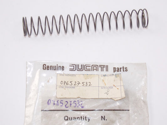 NOS OEM DUCATI INDIANA 350 CARBURETOR SPRING 076527532 - MotoRaider