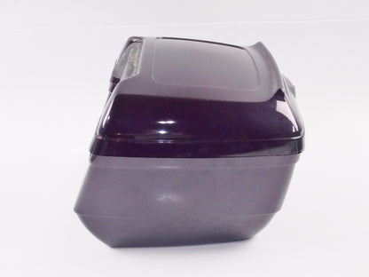 SCOOTER MOPED PURPLE APRILIA REAR TOP CASE HOLDER LUGGAGE WITH KEY 13.5x13.5x10 - MotoRaider