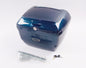 APRILIA AMICO LX REAR SUITCASE + MOUNTING PLATE HOLDER LUGGAGE BLUE 13.5x13.5x10 - MotoRaider