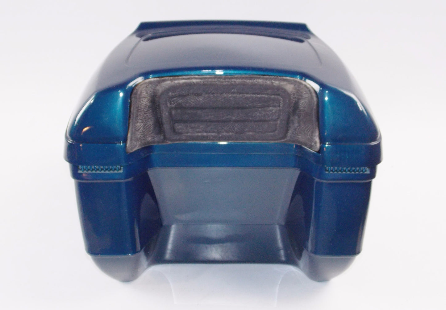 APRILIA AMICO LX REAR SUITCASE + MOUNTING PLATE HOLDER LUGGAGE BLUE 13.5x13.5x10 - MotoRaider