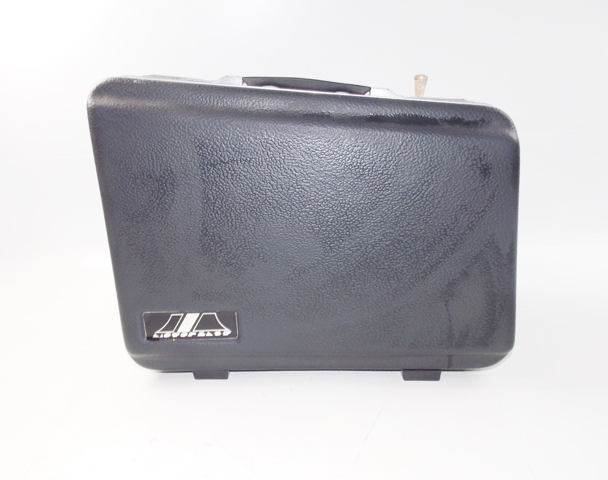 1980's BLACK REAR LEFT RIGHT SIDE CASE HARD BAG MOTORCYCLE LUGGAGE SUZUKI HONDA - MotoRaider