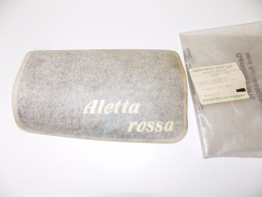 NOS OEM CAGIVA ALETTA ROSSA TRIM LH PANEL COVER STICKER 800037731 - MotoRaider