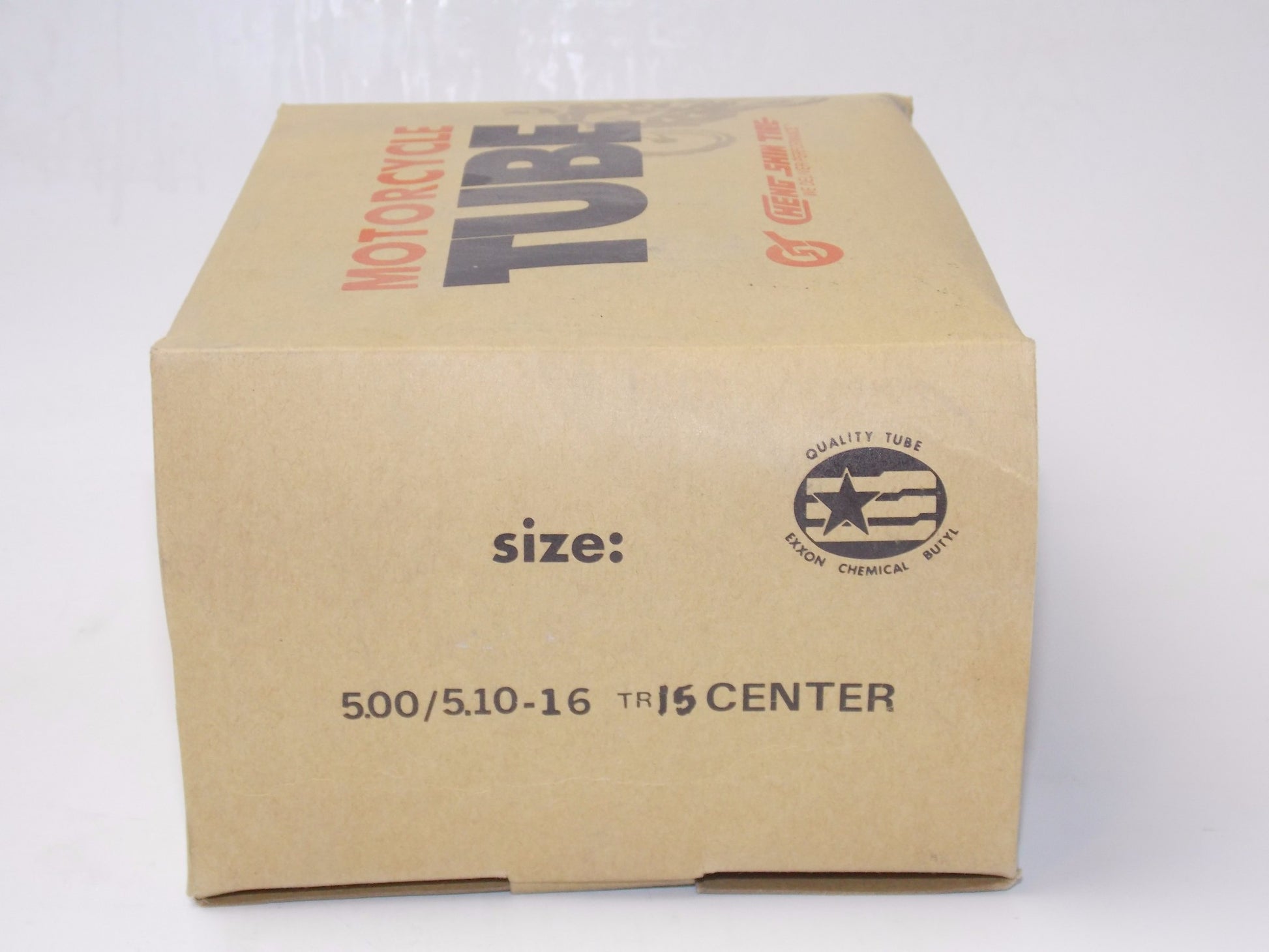 NOS CHENG SHIN TIRE INNER TUBE 5.00/5.10-16 TR15 CENTER HONDA SUZUKI KAWASAKI - MotoRaider