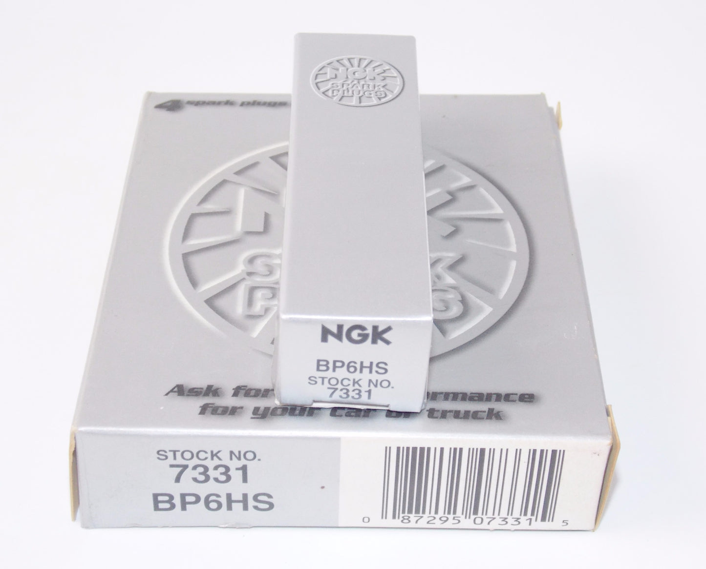 NOS NGK 7331 BOX OF 5 SPARK PLUG YAMAHA HONDA SUZUKI KAWASAKI BMW BP6HS - MotoRaider