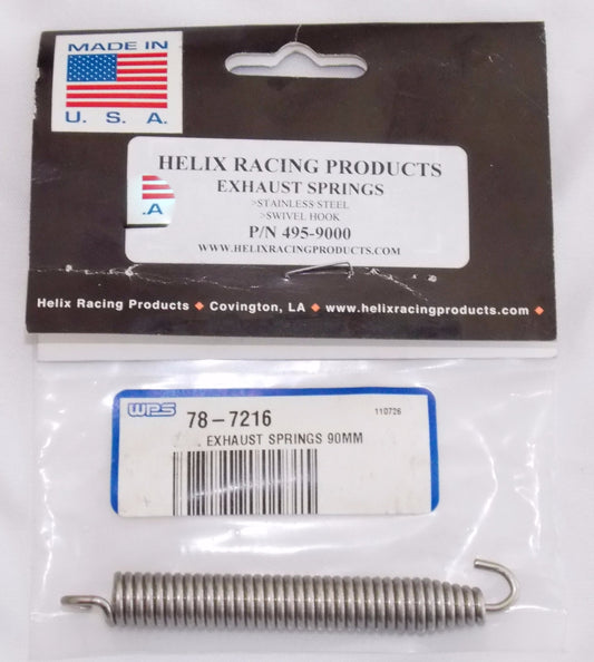 HELIX EXHAUST MUFFLER SPRING ZINC 90mm HONDA CR80R/RB CR85R 78-7216 | 495-9000 - MotoRaider