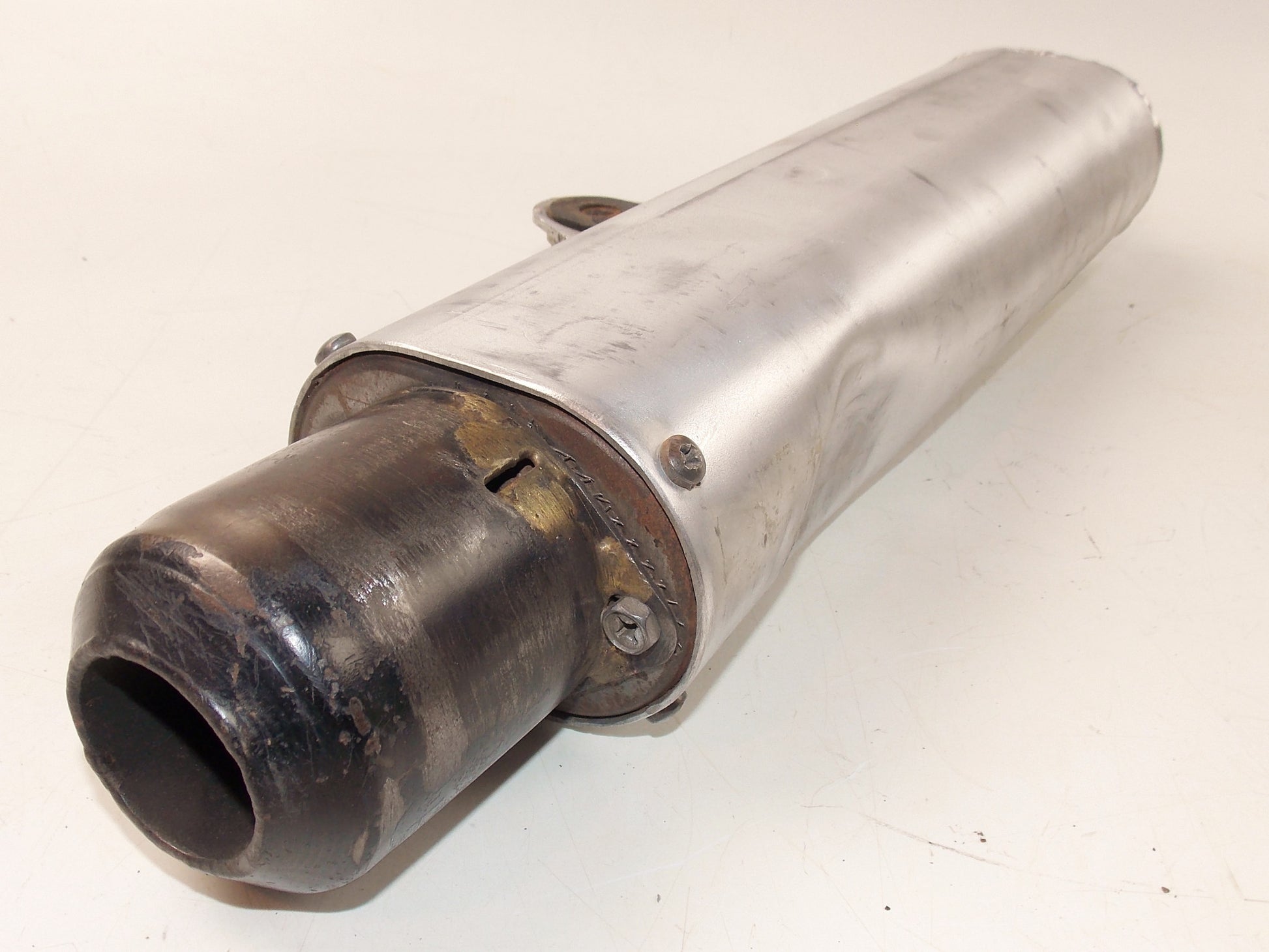 1980'S HUSQVARNA 510 MUFFLER SILENCER EXHAUST 35mm F INLET 19" HUSKY - MotoRaider