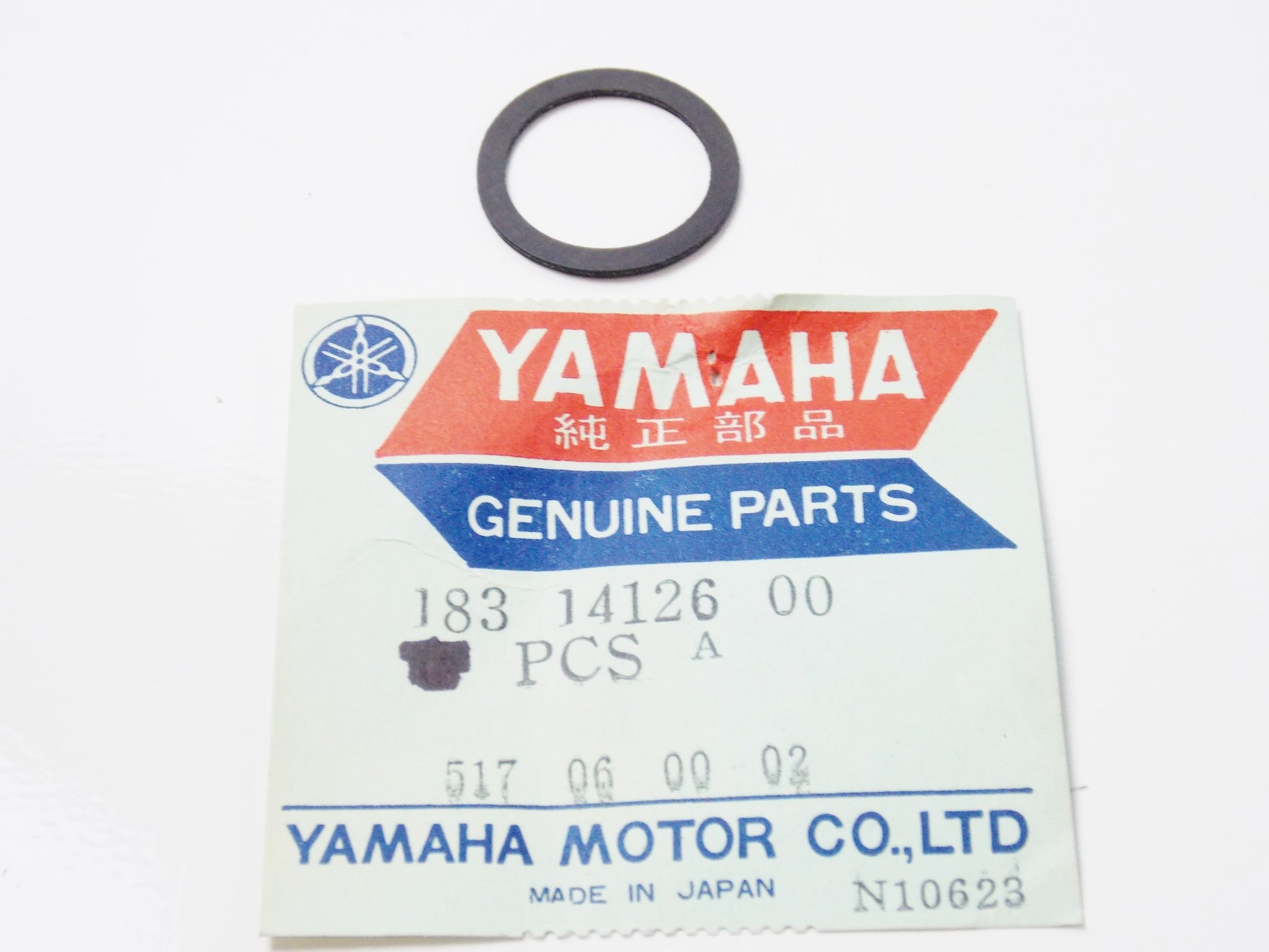 NOS OEM YAMAHA 1972 LS2 CARBURETOR GASKET 183-14126-00 - MotoRaider