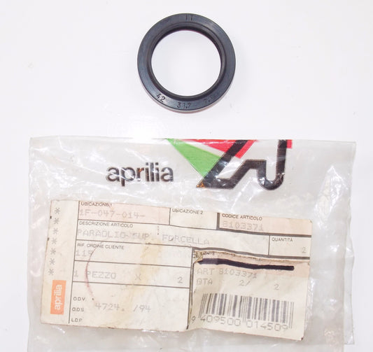 OEM APRILIA 92-99 CLASSIC 50 FRONT FORK TOIL SEAL AP8103371 - MotoRaider