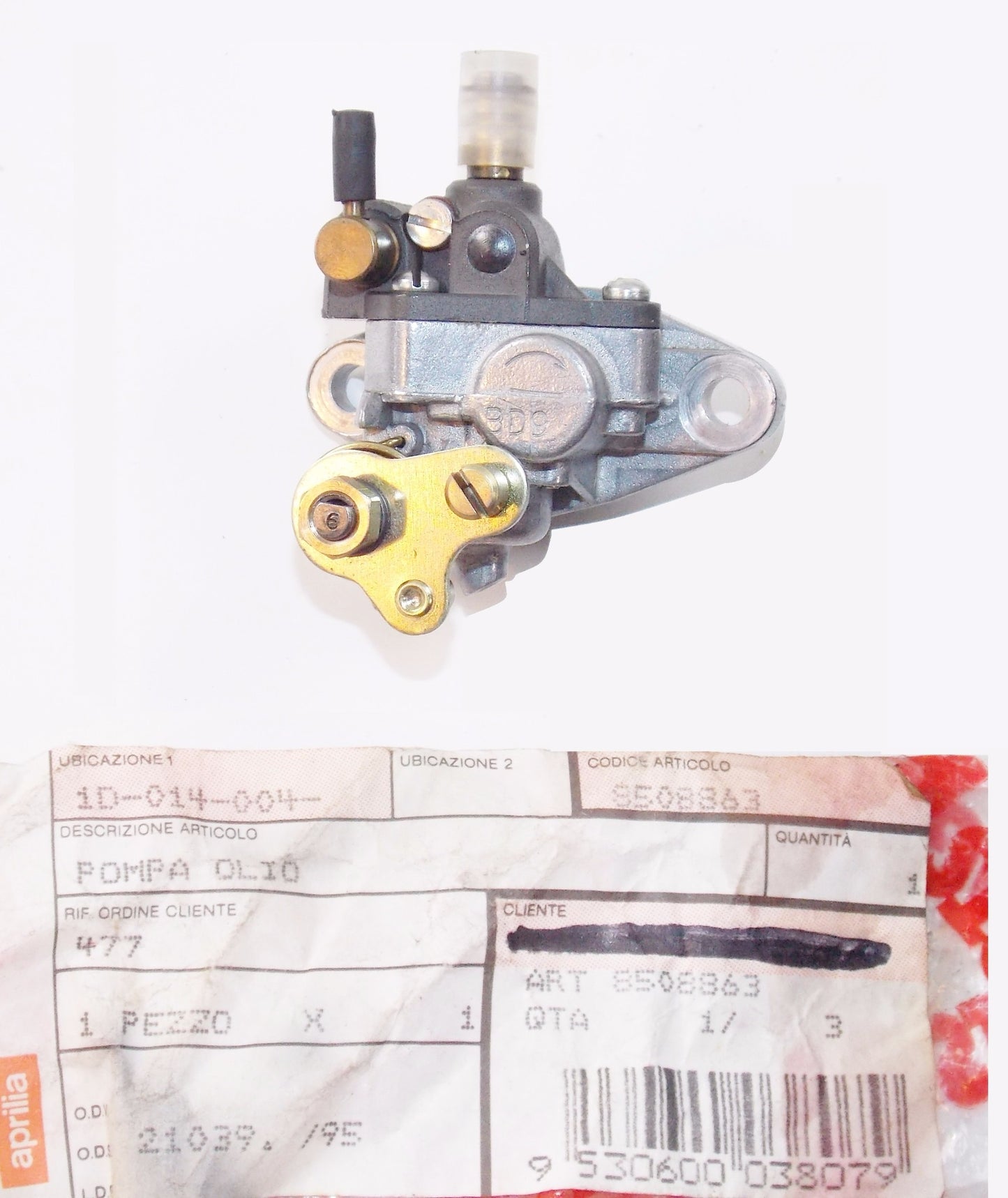 OEM APRILIA 90-05 AF1 FUTURA|CLASSIC|EUROPA|PEGASO|RS|RX-50 OIL PUMP AP8508863 - MotoRaider