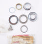 NOS OEM APRILIA 92-98 AMICO| LX- SPORT-CAT 50 BALL RING SET SET AP8203609 - MotoRaider