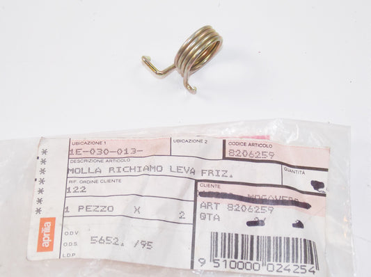 OEM APRILIA 90-05 EUROPA|PEGASO|CLASSIC|RS-50 CLTCH LVR RTURN SPRING AP8206259 - MotoRaider