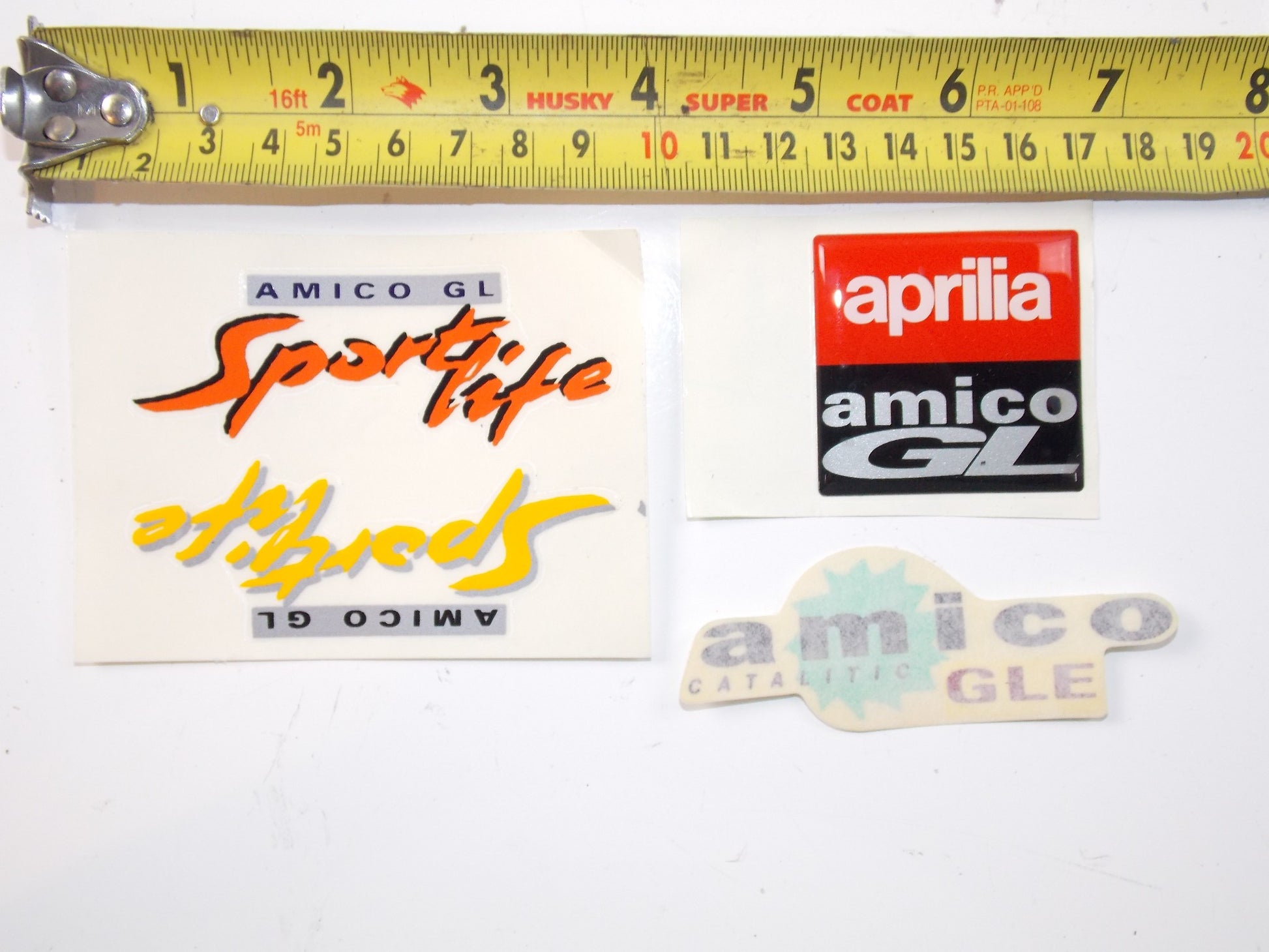 OEM APRILIA AMICO GL Sortlife AMICO Catalitic GLE Aprilia Amico GL STICKER SET - MotoRaider