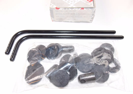 NOS OEM APRILIA SCOOTER SR WINDSHIELD SCREEN SUPPORT CLAMP SET BC2502000 - MotoRaider