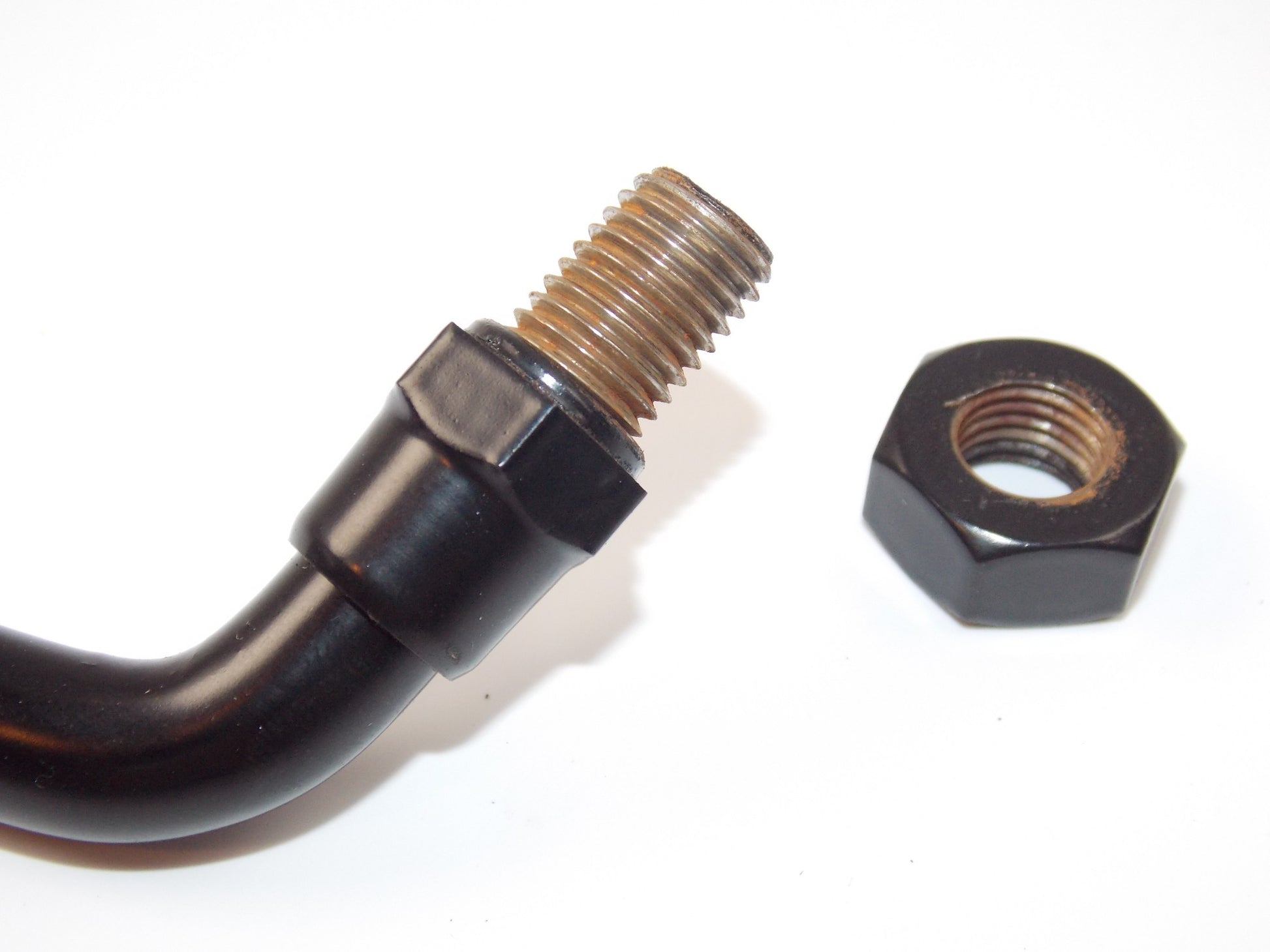 GENERIC RH BLACK MIRROR ARM L=7.5 MIRROR D=4" SUZUKI YAMAHA HONDA HUSQVARNA KTM - MotoRaider