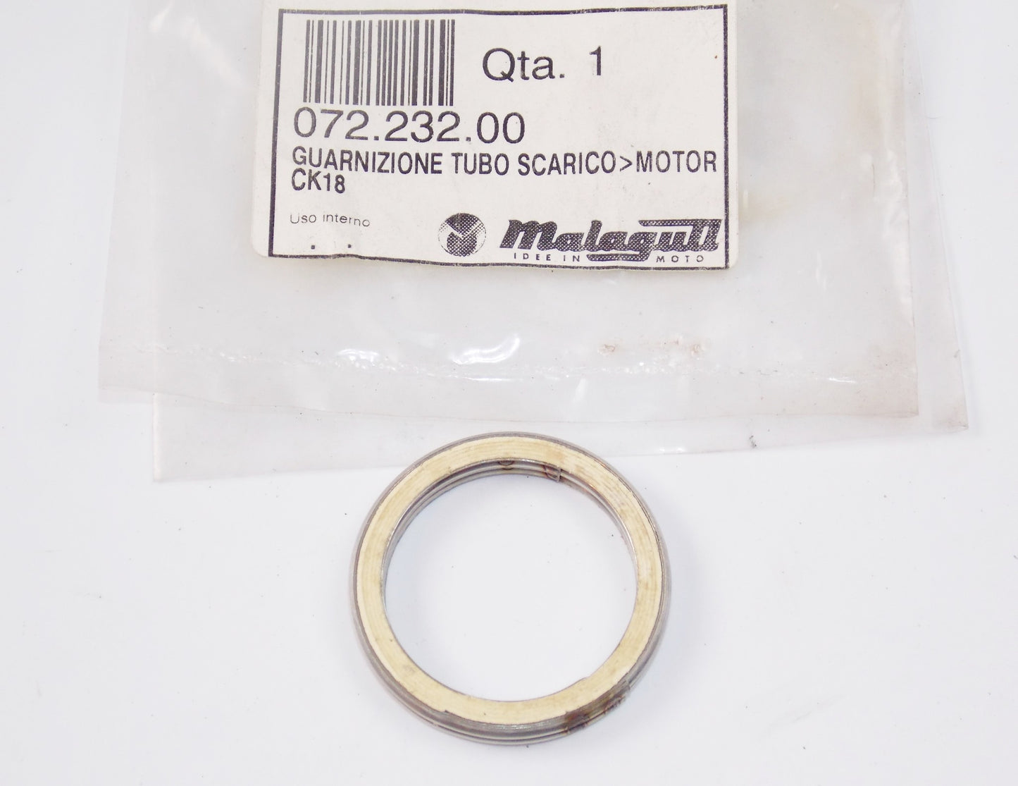 NOS OEM MALAGUTI PASSWORD 250 EURO 2 | EURO 3 MANIFOLD GASKET 072.232.00 - MotoRaider