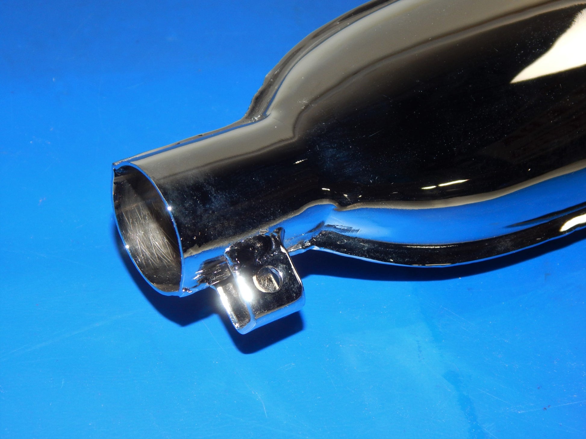 1950's LAVERDA 100-75 SPORT LUSSO MUFFLER EXHAUST INLET D=30mm VINTAGE ITALY - MotoRaider