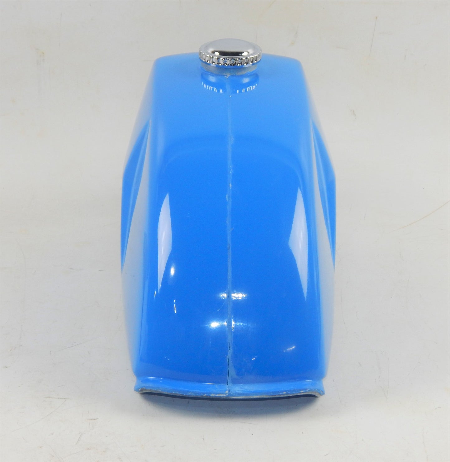 1971-1975 KTM PENTON GS 125 175 FIBERGLASS BLUE GAS TANK PETROL RESERVOIR + CAP - MotoRaider